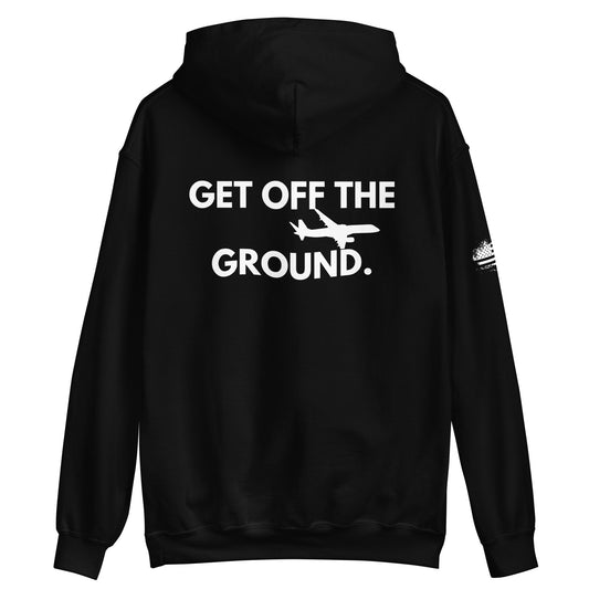 Classic Airplane Hoodie Get Off The Ground